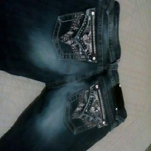 Vigoss Embellished Jean 3/4 x 33